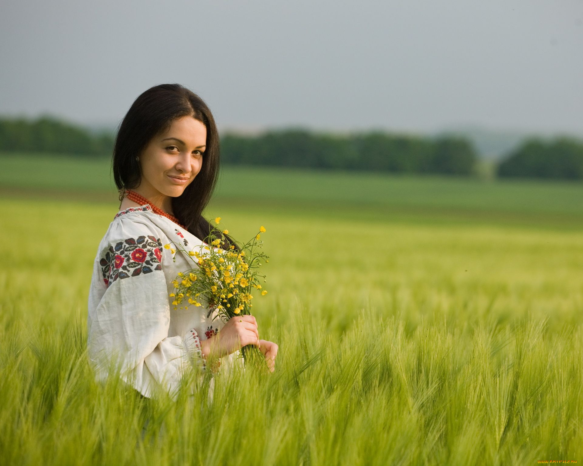 Women in Slavic costumes in Stuttgart